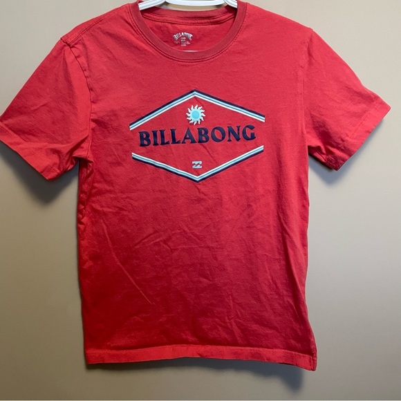 Billabong Women’s Small Coral Logo T-Shirt - Picture 1 of 5